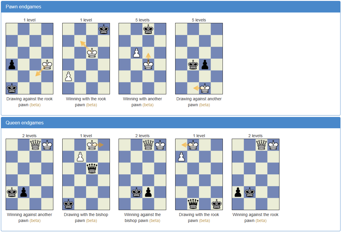 Chess Endgames, Volume 1: Pawn Endgames: 500 Chess Puzzles from Mate in 1 to Mate in 8 To Master Pawn Endgames (I'm progressing in Chess Endgames)