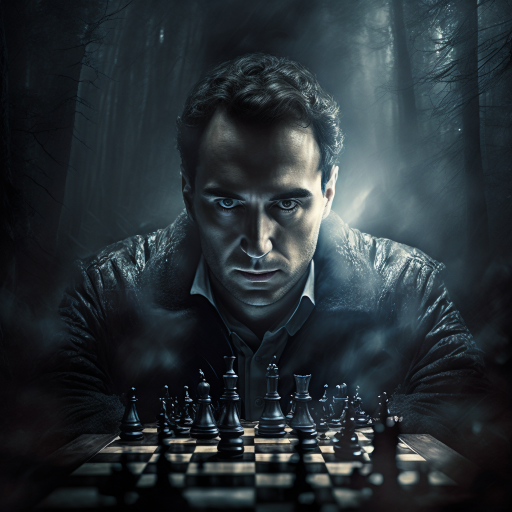 Mikhail Tal takes his opponent into a deep dark forest 